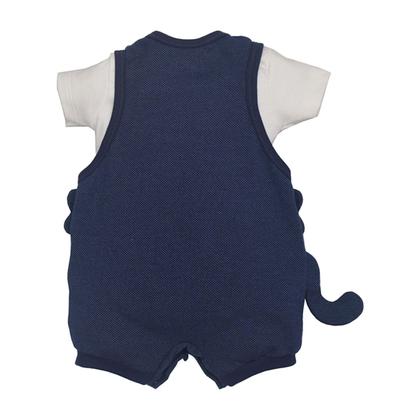 Imagem de Conjunto Banho De Sol Com Body Bebê Menino Piquet Suedini