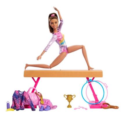 Imagem de Conjunto Barbie Ginástica Morena Mattel
