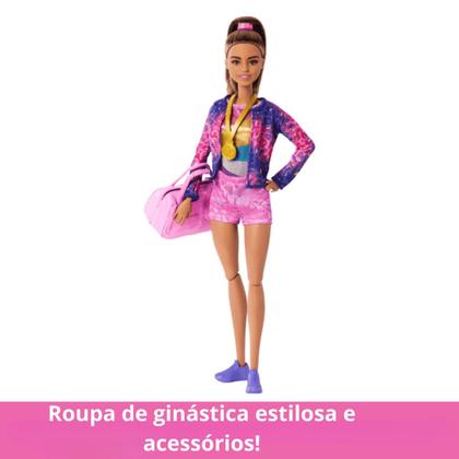 Imagem de Conjunto Barbie Ginástica Morena Mattel