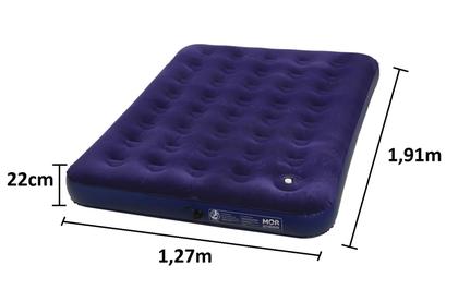 Imagem de Conjunto Barraca 2 Pessoas + Colchão Inflável Casal Camping