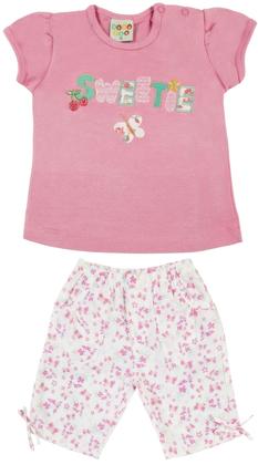 Imagem de Conjunto Bebê BLUSINHA C/ CAPRI EM TRICOLINE G (6 A 9 MESES)