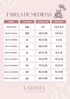 Imagem de Conjunto Bebê em Tricô com Salopete e Casaquinho de Bolinhas