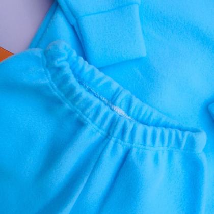 Imagem de Conjunto Bebê Infantil Soft Inverno Menino Menina Roupa de frio P ao 3 Enxoval Blusa e Calça com punho