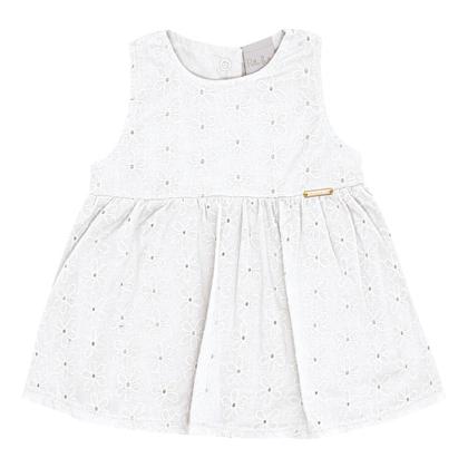 Imagem de Conjunto Bebê Menina - Branco - 52122-3