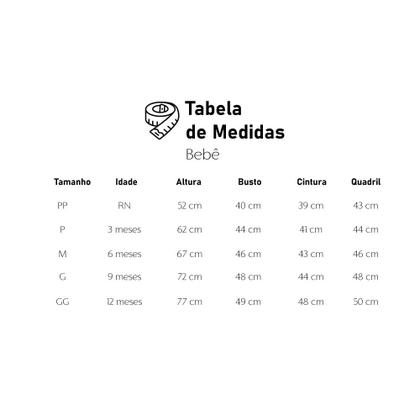 Imagem de Conjunto Bebê Menina - Branco - 52122-3