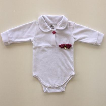 Imagem de Conjunto bebe menina plush com boina delicada