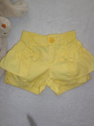 Imagem de Conjunto bebê menina regata e short sarja com babado have fun