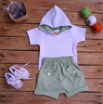 Imagem de Conjunto Bebê menino body  e Short