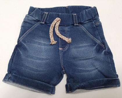 Imagem de Conjunto Bebê Menino Verão Bermuda Jeans Body Paraiso 15448