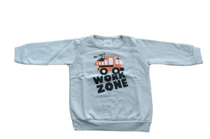 Imagem de Conjunto bebe moletom simples dia a dia creche pijama 5569