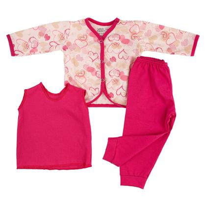 Imagem de Conjunto Bebe Pagão Recém-nascido 100% Algodão 03B