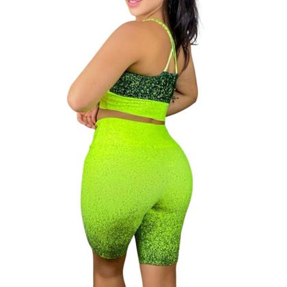 Imagem de Conjunto Bermuda Degrade + Top com Bojo