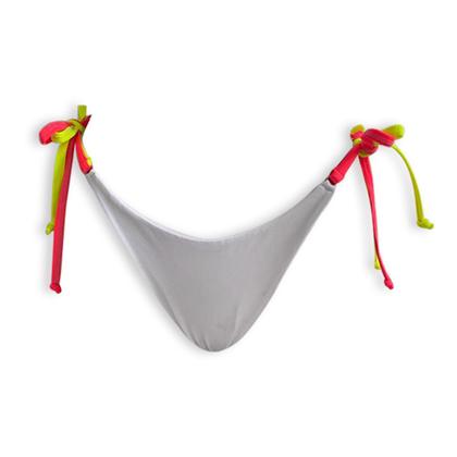 Imagem de Conjunto Biquíni Amarração Neon E Short Tactel Moda Praia