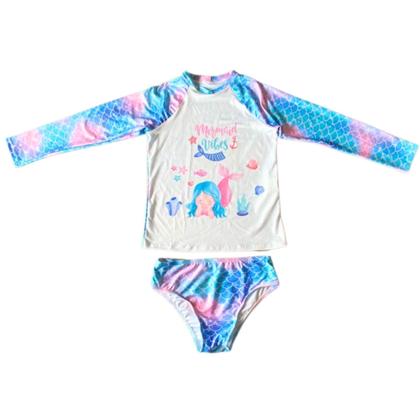 Imagem de Conjunto Biquini Blusa Proteção Uv Termica Intanto Juvenil