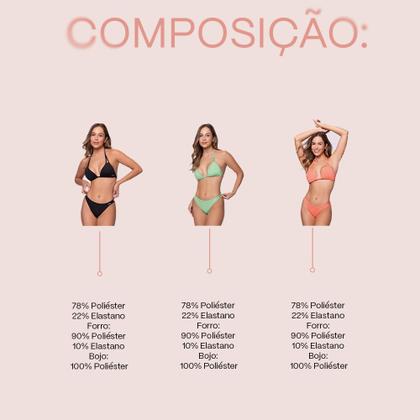 Imagem de Conjunto Biquini Bojo Removível Conforto E Ajuste Perfeito