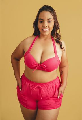 Imagem de Conjunto Biquíni Busto Mariscal com Short Beach Plus Size