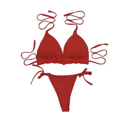 Imagem de Conjunto Biquíni com Bojo Cortininha, LISO + Shorts