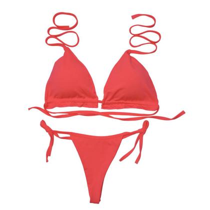 Imagem de Conjunto Biquíni Com Bojo Cortininha + Shorts