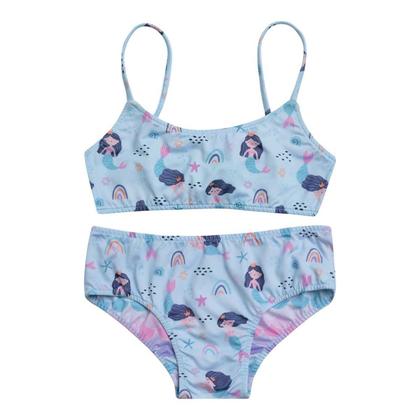 Imagem de Conjunto Biquini Infantil She Estampado Dupla Face Conforto