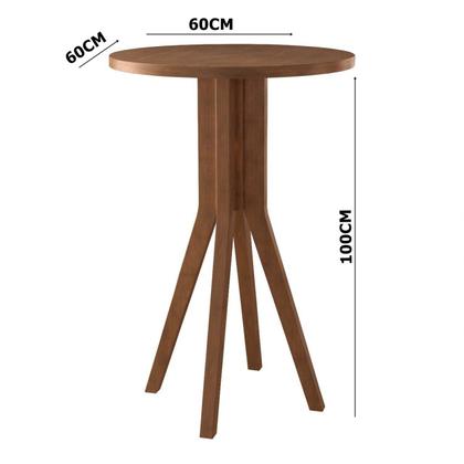 Imagem de Conjunto Bistro 1 Mesa 4 Banquetas Copacabana