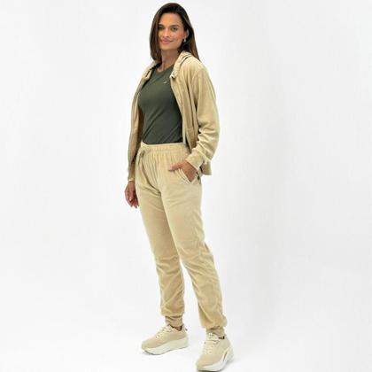 Imagem de Conjunto Blue Rose Plush Blusa com Zíper e Calça Jogging Feminino
