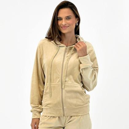 Imagem de Conjunto Blue Rose Plush Blusa com Zíper e Calça Jogging Feminino