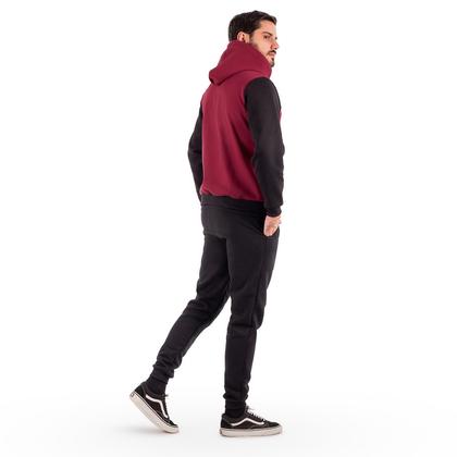 Imagem de Conjunto Blusa de Frio Com Capuz e Ziper + Calça de Moletom