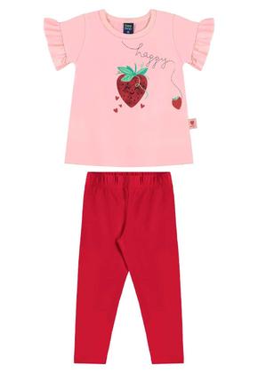 Imagem de Conjunto Blusa e Legging Menina Bee Loop