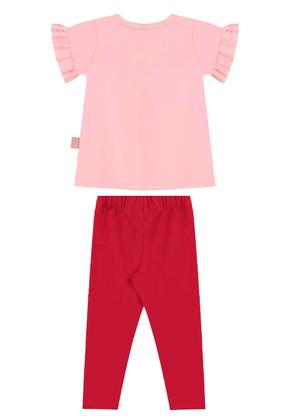 Imagem de Conjunto Blusa e Legging Menina Bee Loop