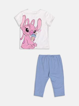 Imagem de Conjunto Blusa e Legging Stitch e Angel Sorvete Momi