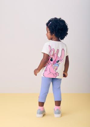 Imagem de Conjunto Blusa e Legging Stitch e Angel Sorvete Momi
