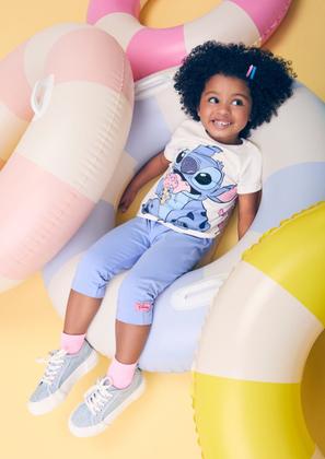 Imagem de Conjunto Blusa e Legging Stitch e Angel Sorvete Momi