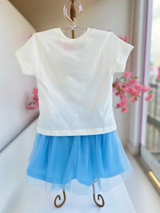 Imagem de Conjunto Blusa e Saia Shorts Stitch Dançando Momi