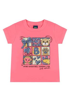 Imagem de Conjunto Blusa e Short Menina Bee Loop