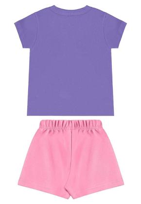 Imagem de Conjunto Blusa e Short Menina Bee Loop