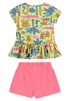 Imagem de Conjunto Blusa e Short para Menina Bee Loop