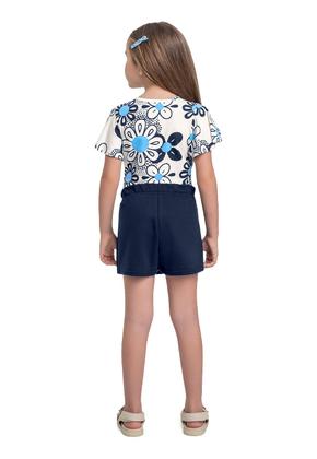 Imagem de Conjunto Blusa Floral e Short-Saia Bee Loop