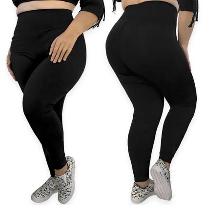 Imagem de Conjunto Blusa Térmica Flanelada PLUS + Calça Térmica Flanelada PLUS Feminina