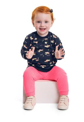 Imagem de Conjunto Blusão e Calça Bebê Menina Bee Loop
