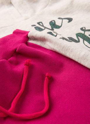 Imagem de Conjunto Blusão E Calça Em Moletom Smiles