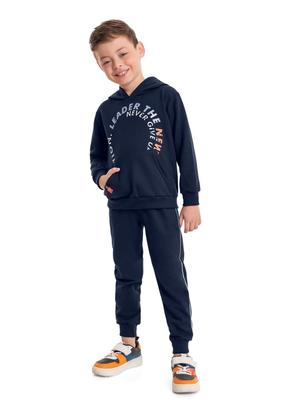Imagem de Conjunto Blusão e Calça Infantil Menino Bee Loop