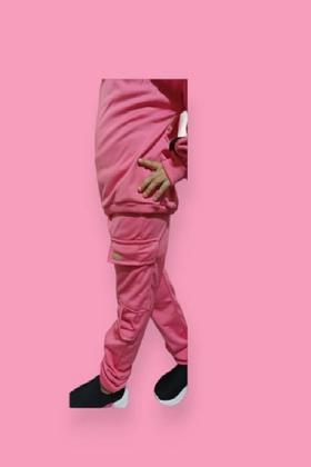Imagem de Conjunto Blusão Juvenil Malha Sport Felpada Com Bordado Teen