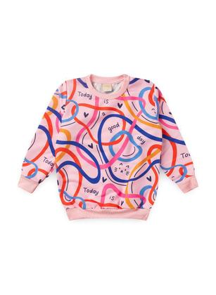 Imagem de Conjunto Blusão Menina Em Moletom E Legging Good Day