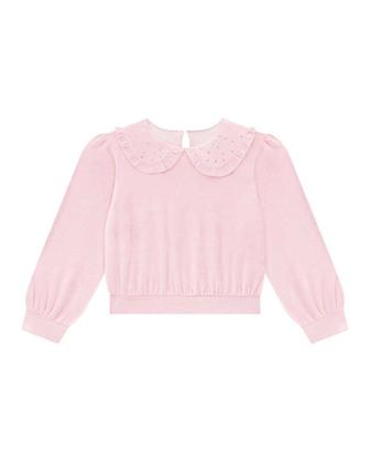 Imagem de Conjunto blusão vandike e calça wide em plush Somni