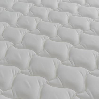 Imagem de Conjunto Box Baú Alford Bege 88x188x73 c/ Molas Ensacadas