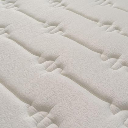 Imagem de Conjunto Box Baú Georgia Bege 88x188x67 c/ Molas Ensacadas