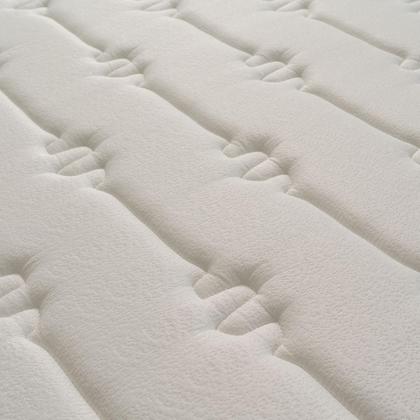 Imagem de Conjunto Box Baú Preston Cinza 96x203x78 c/ Molas Ensacadas