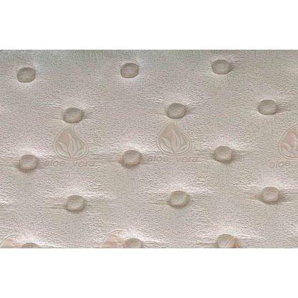 Imagem de Conjunto Box Baú Queen: Colchão Espuma Herval Molas Maxspring Koln + Base CRC Suede Clean (158x198)