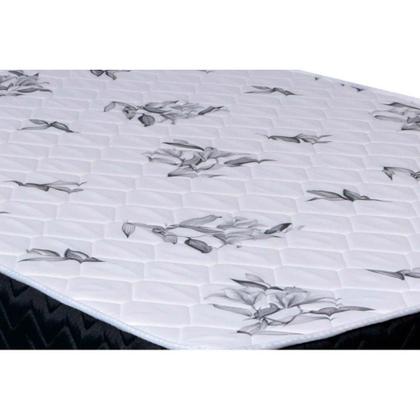 Imagem de Conjunto Box Baú Queen: Colchão Espuma Orthoflex D28 Nápoles + Base CRC Courano Black (158x198)