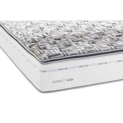 Imagem de Conjunto Box Baú Queen: Colchão Molas Herval Ensacadas Maxspring C1723 + Base CRC Linhão White (158x198)